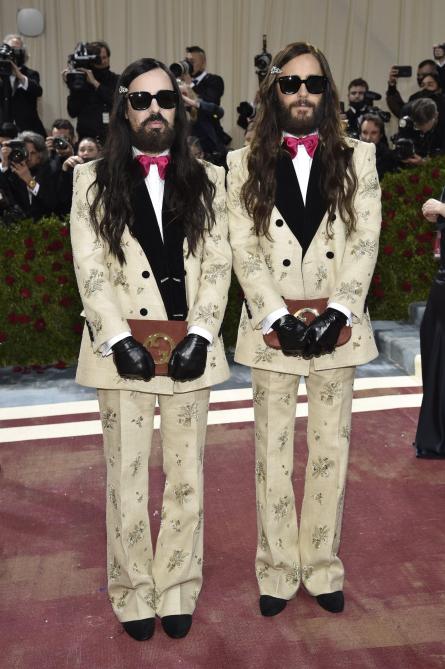 Jared Leto et Alessandro Michele