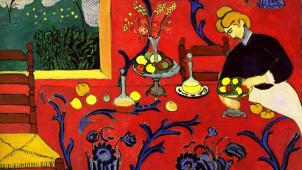 Henri Matisse, « La Desserte, Harmonie en rouge », printemps-été 1908.