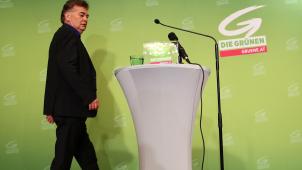 Les verts autrichiens, emmenés par Werner Kogler, sont tout près de pactiser avec l’ÖVP, le parti populaire autrichien. © Reuters.