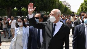 Le président Kaïs Saïed s’est rallié un soutien populaire d’une ampleur inédite. C’est son principal capital politique.