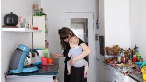 Un parent sur quatre a mis plus de six mois pour trouver un nouveau logement. © Valérie Pinard / Belga.