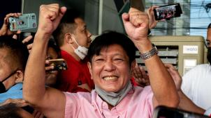 Ferdinand Marcos Jr après sa victoire à la présidentielle.