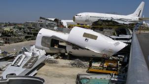 Le démantèlement d’avions est déjà devenu un véritable business en France, notamment à Tarbes (avec Airbus).