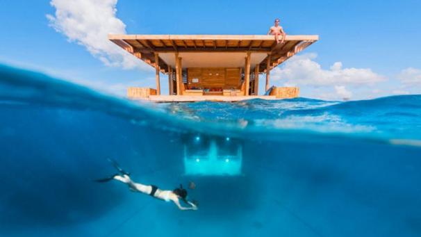 MANTA RESORT - Île de Pemba - Tanzanie
: une chambre sous-marine où le monde extérieur disparaît. ©DR