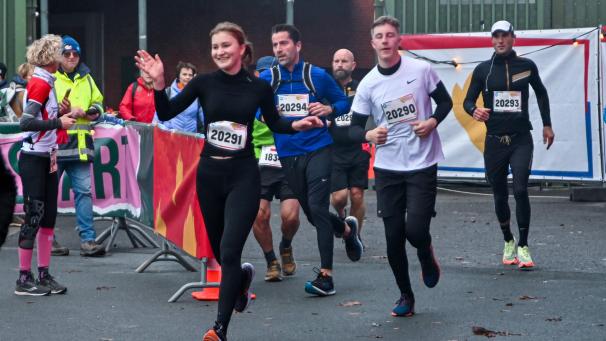 La Princesse Elisabeth et le Prince Emmanuel participent au Warmathon à Bruxelles, dans le cadre de la «Warmste Week».