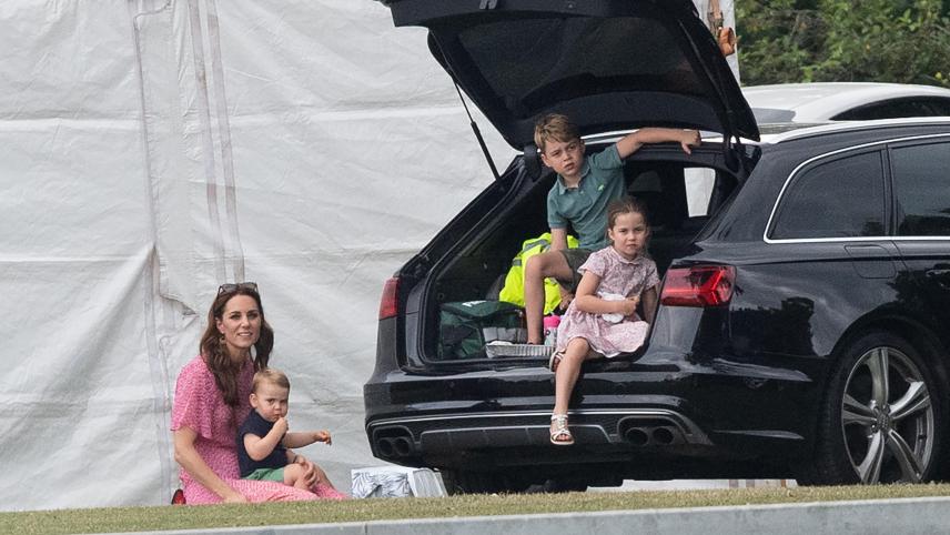 Kate Middleton, George, Charlotte et Louis ont encouragé le prince William
