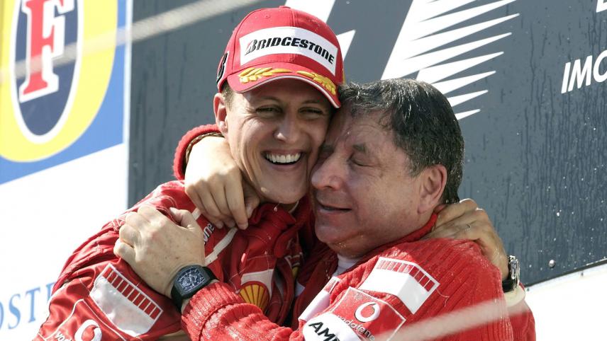 Michael Schumacher et Jean Todt en 2006.