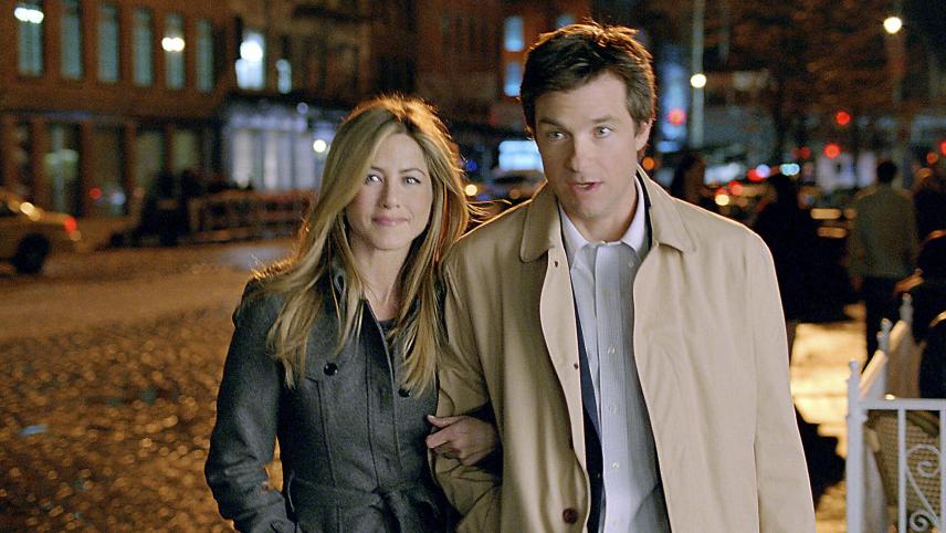 Jennifer Aniston et Jason bateman dans «Une famille moderne» en 2010.