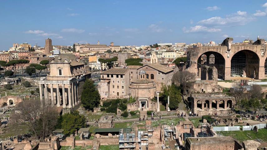 Les vestiges témoignent de ce que fut la grande Rome antique.