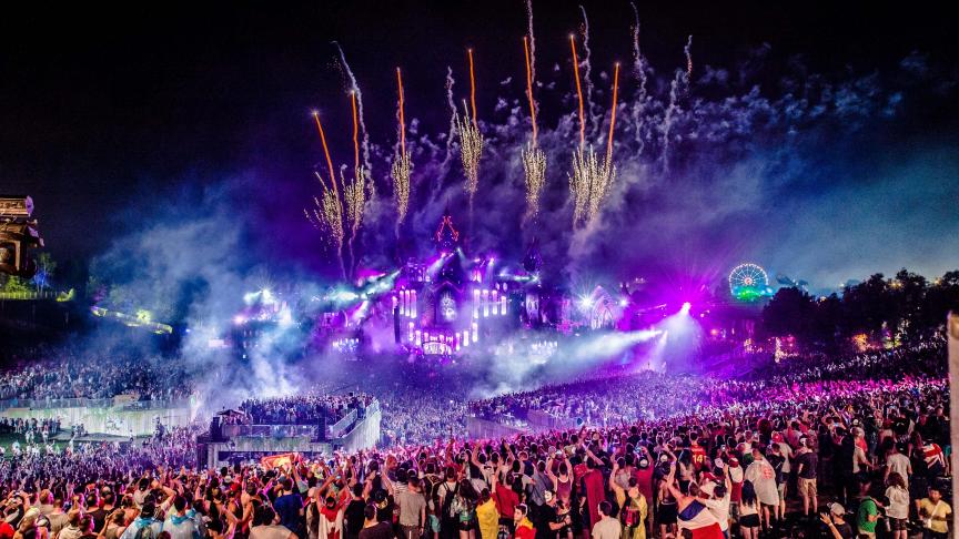 Tomorrowland est le plus grand festival de musique électronique au monde. Il se déroule en juillet à Boom en Belgique. ©Belga