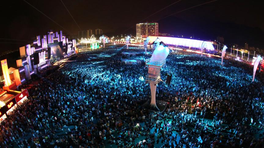 Rock in Rio est un festival de musique se déroulant en semptembre à Rio de Janeiro au Brésil. ©Belga