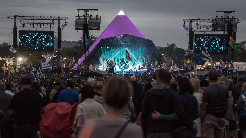 Glastonbury Festival (Glastonbury Festival of Contemporary Performing Arts) est un festival incontournable de musique et d’art du spectacle. Il a lieu au mois de juin en Angleterre. ©Isopix