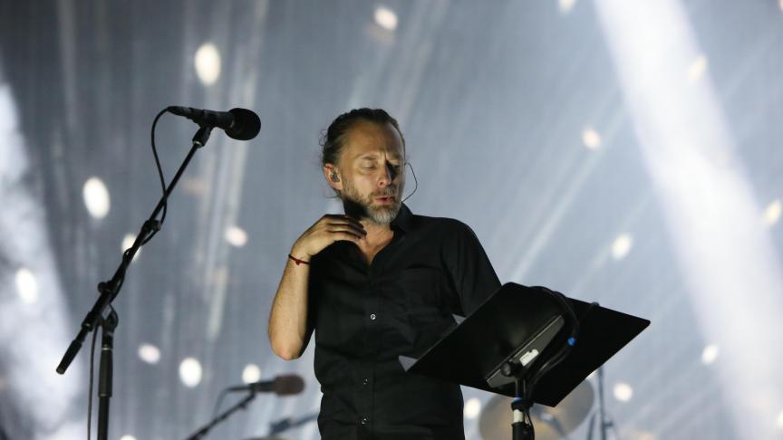 Coachella 2017 - Californie
: le groupe Radiohead a dû quitter à deux reprises la scène à cause de coupures sonores. ©Belgaimage