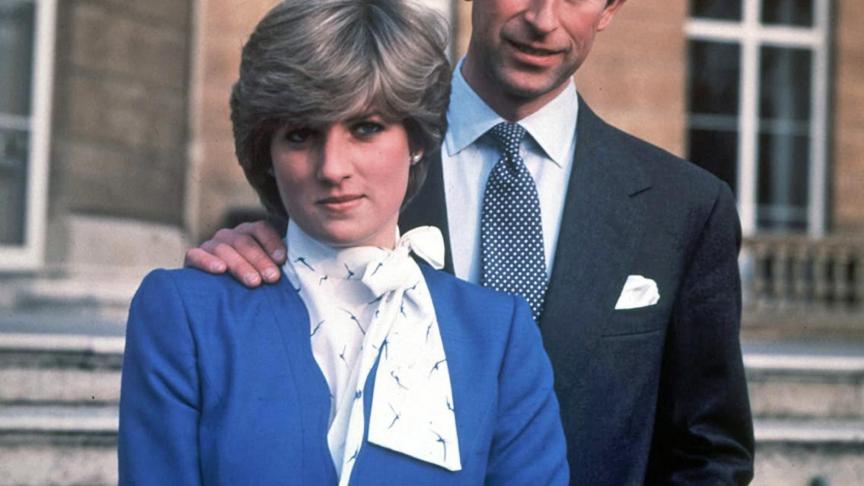 Février 1981
: ses fiançailles avec le prince Charles. ©EPA