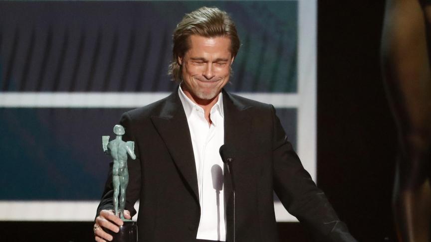 Brad Pitt aux SAG Awards.