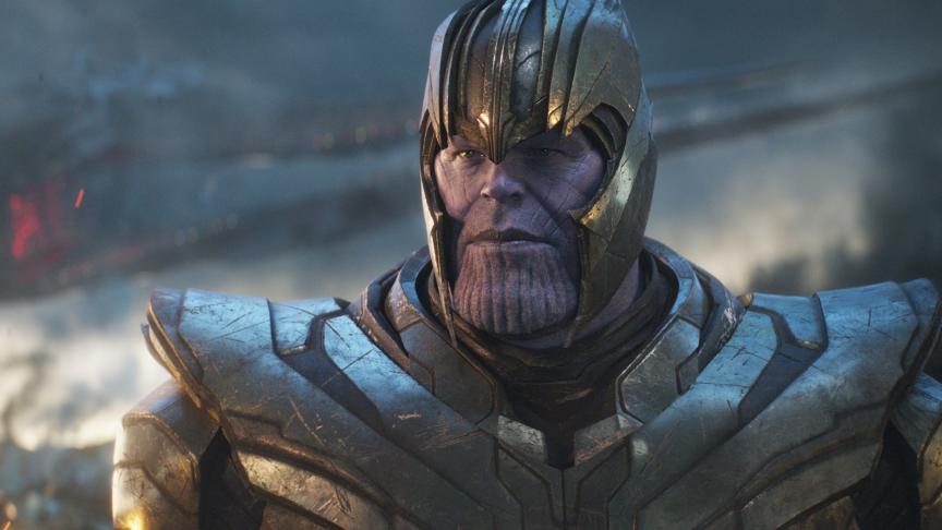 Le redoutable Thanos ne veut rien moins que la destruction complète de l’univers
!