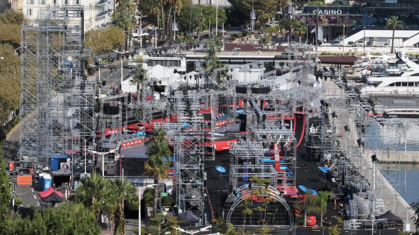 Le parcours de «Ninja Warrior» à Cannes