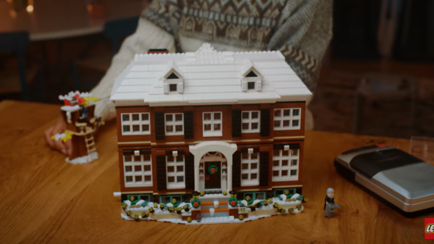 LEGO sort la maison du film «Maman j'ai raté l'avion» (vidéo