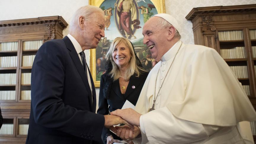 Le président américain Joe Biden a rencontré le pape François au Vatican.
