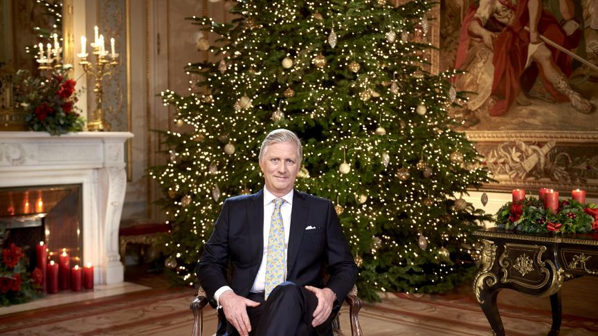 Le roi Philippe de Belgique a transmis ses voeux pour les fêtes de Noël.