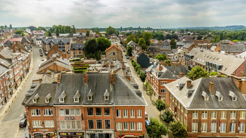 Le Brabant wallon attire des habitants, avec des zones très chères et d’autres encore abordables. À Nivelles (photo), les prix sont dans la moyenne.