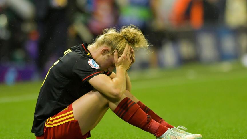 La Belgique a perdu contre la Suède lors de l’Euro féminin de football.